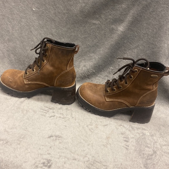 Y2K Vintage Sketchers platform heeled boots - Picture 5 of 8